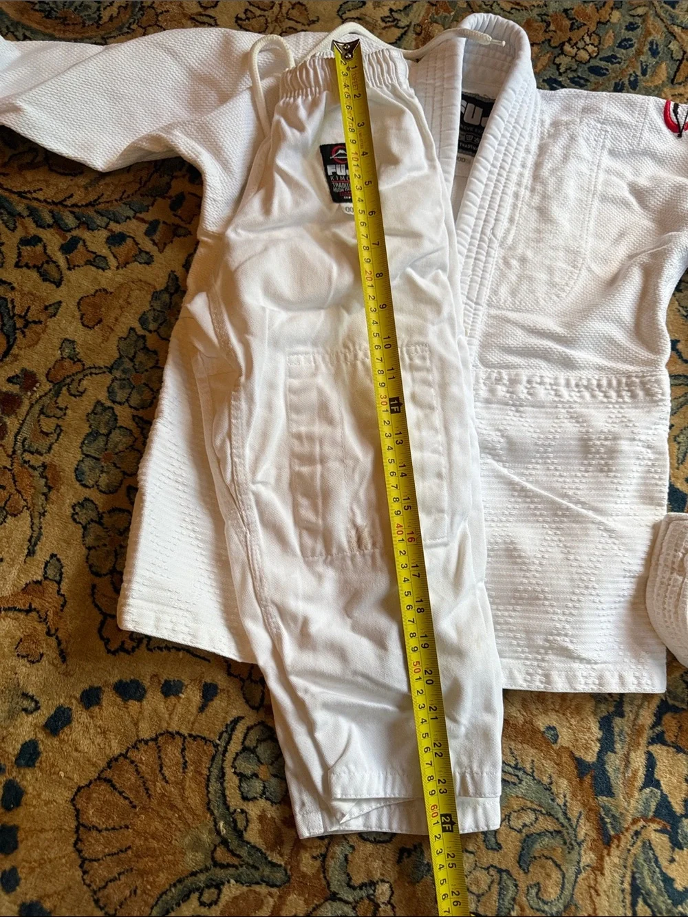 2 White Kids Jiu-Jitsu Gi Set with Belt